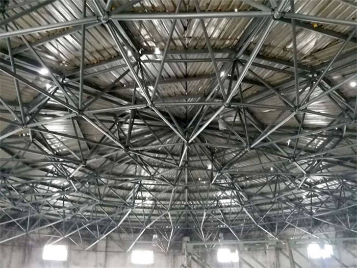 大石桥洗煤厂蓄水池网架